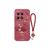 Camellia Red-DW Floral Bird Butterfly Chain Tea Red+Floral Bracelet