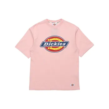 Dickies T Shirt Unisex Cream Pink