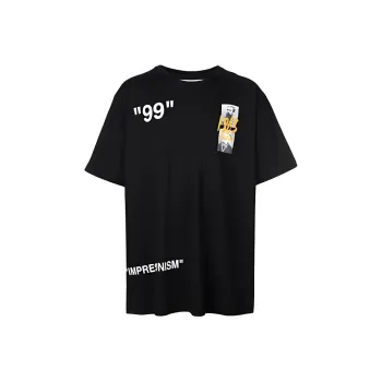 OFF WHITE Slim Fit Summer T Shirt
