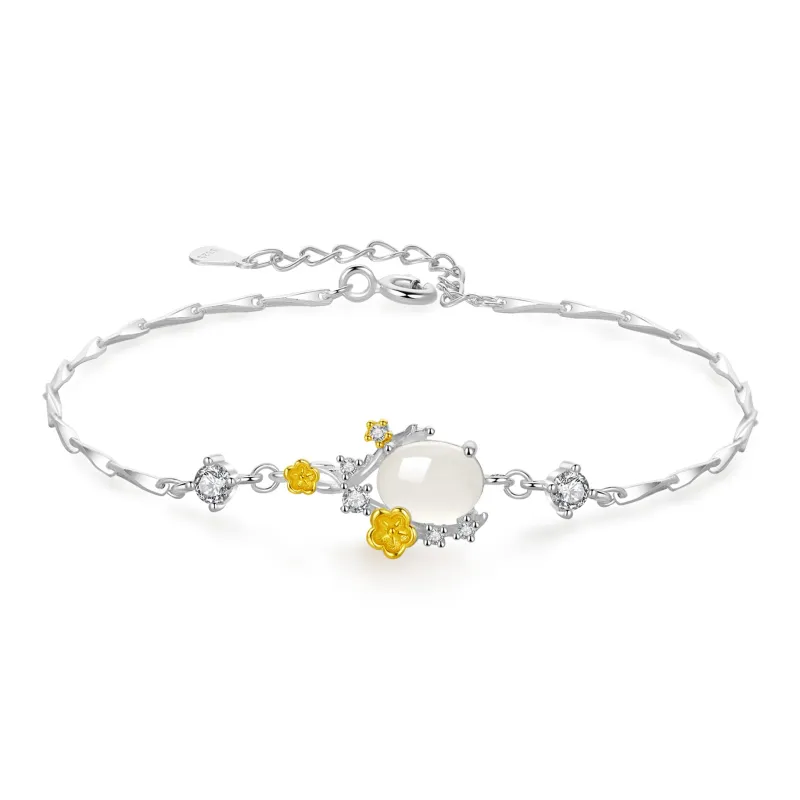 Branded Jewelry S925 Silver Bracelets Women's-0