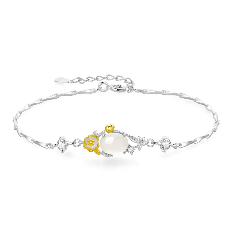 Branded Jewelry S925 Silver Bracelets Women's-12