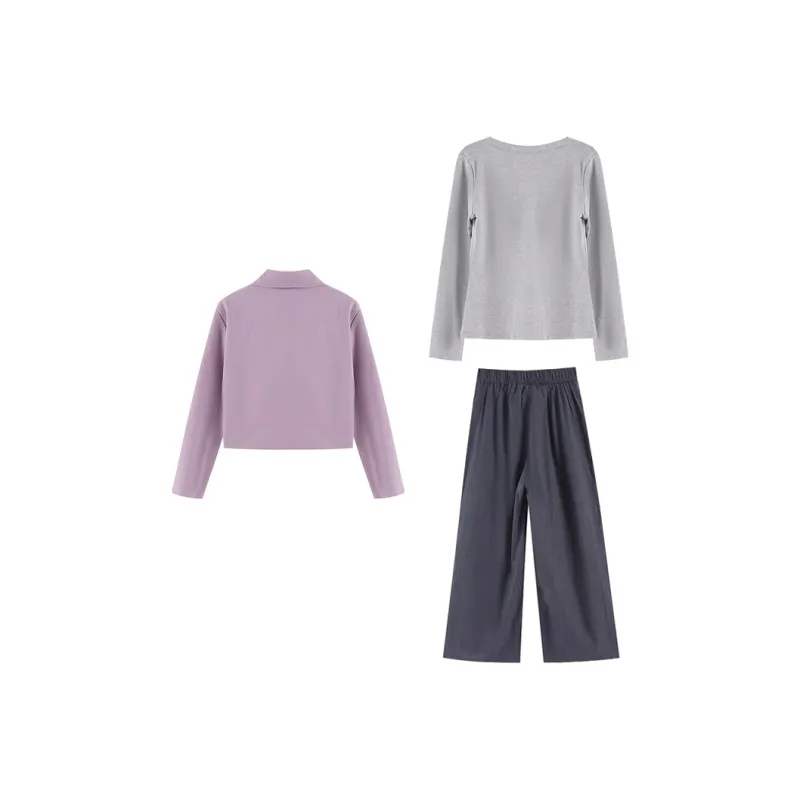 PZHK Casual Suits Women's-1