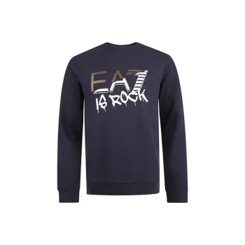 ARMANI JEANS Sweatshirts Men Dark Blue