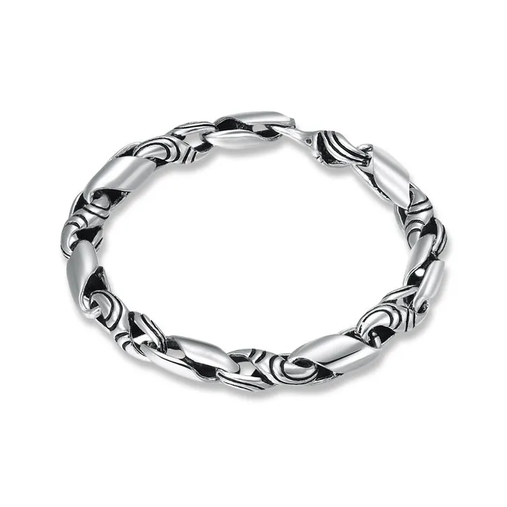RURA S925 Silver Bracelets Unisex-1