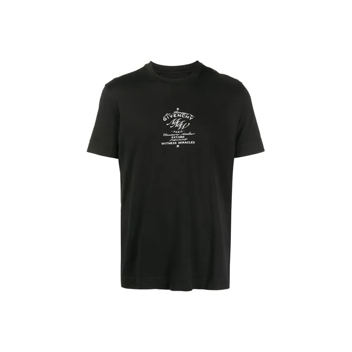 Givenchy Mmw Crest Logo Tee-0