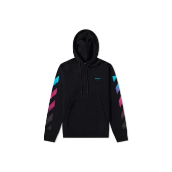 OFF WHITE AW18 Sweatshirt Unisex Black