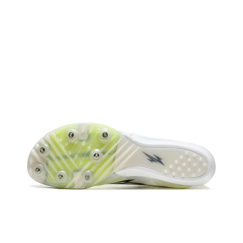 Dynamic Power Cushioning, Slip Resistant, And Abrasion Resistant Low Top Running Shoes Unisex White Green-4