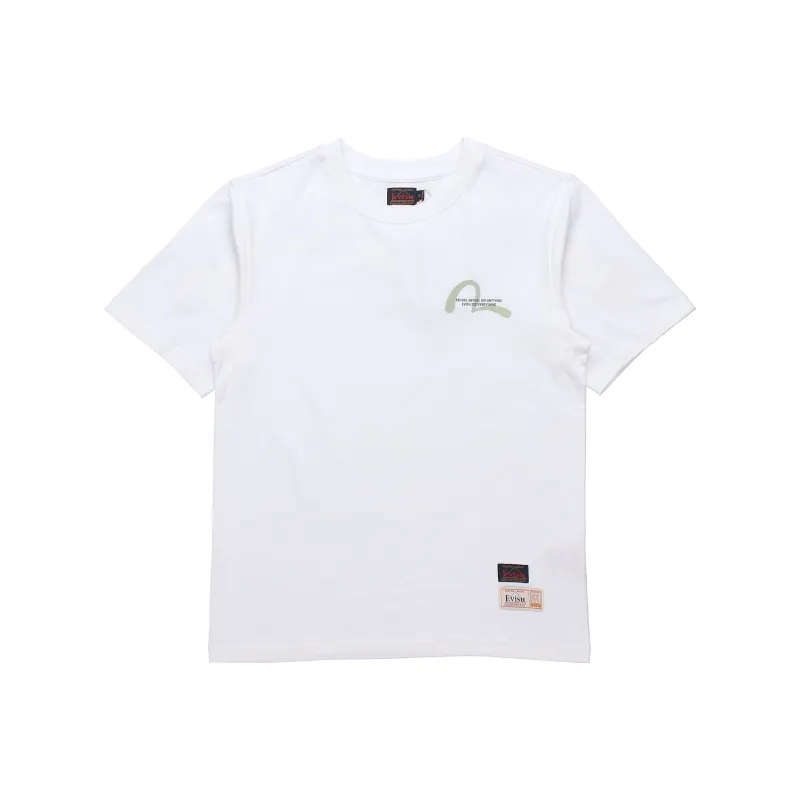 EVISU T-Shirts Men White-0