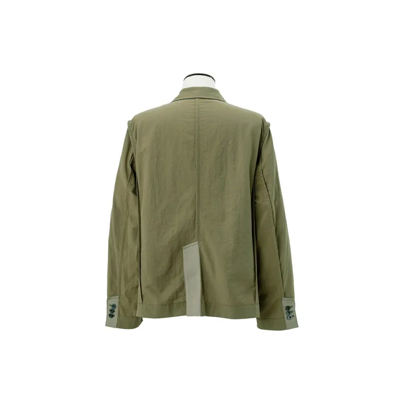 Sacai SS25 Jackets Men Khaki-1
