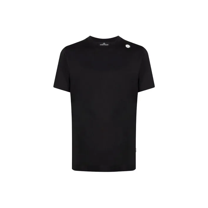 STONE ISLAND T Shirts Men Black-0