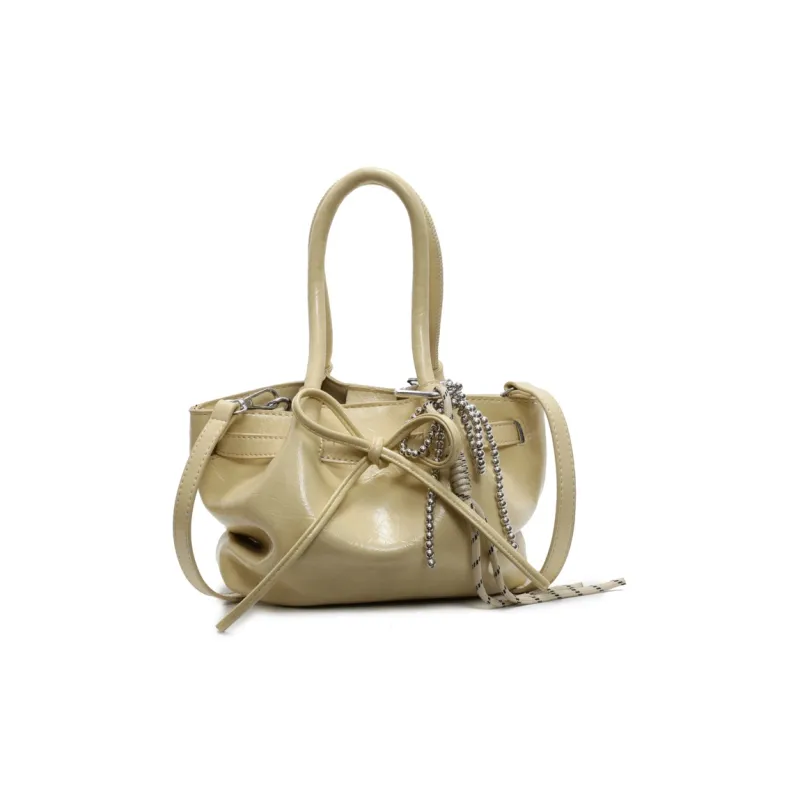 RUIPAI PU Handbag Women's Black/Ecru/Yellow/Pink-15