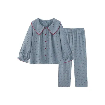 JINXU Pajama Set Women's Slate Gray