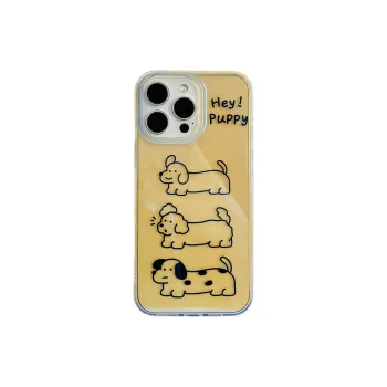 Wei Xin Acrylic Material 3 Pack Maltese Phone Cases Compatible With IPhone 16/15 Pro Max/Apple 13/14 Pro/Max