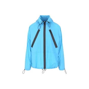Bottega Veneta Hooded Zip Lightweight Jacket