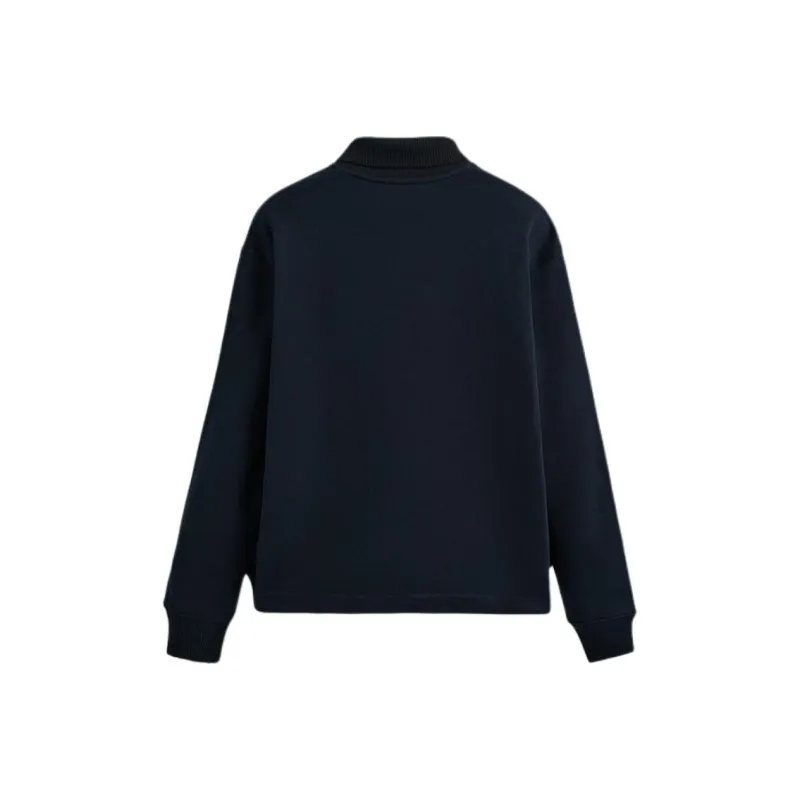 ZARA Sweatshirts Men Sea Blue-1