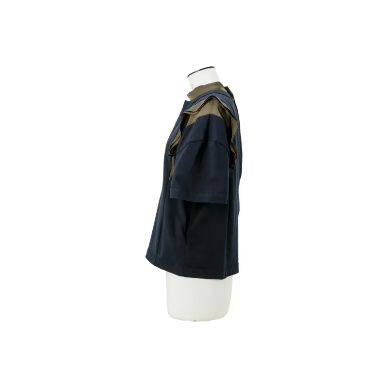 Sacai T Shirts Women's Navy-2