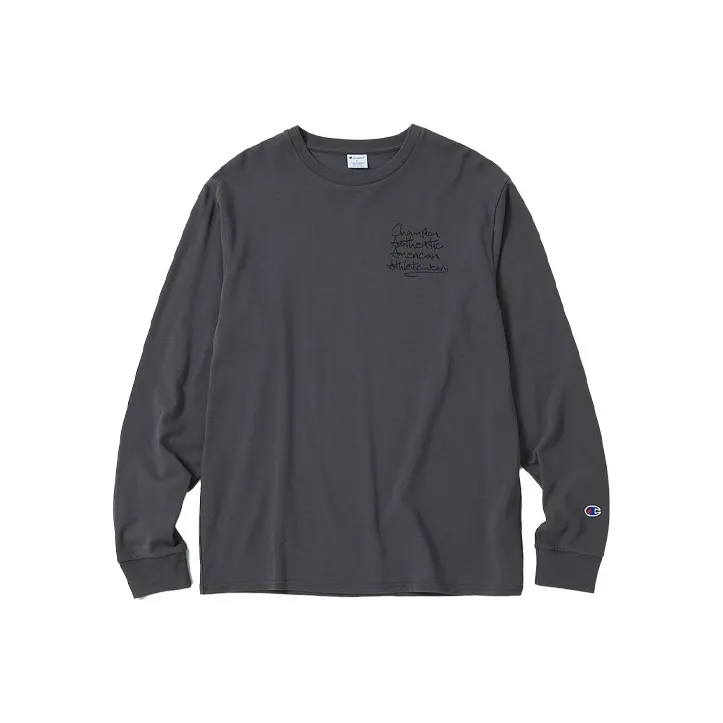 Champion FW21 Straight Long-Sleeved T-Shirt Japan Version Unisex-2