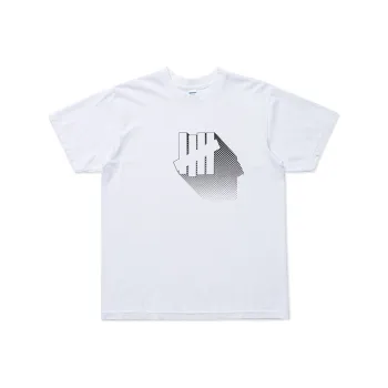 UNDEFEATED Straight T Shirt Unisex White