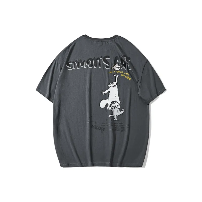 EPTISON XIMENGDEMAO Straight T-Shirt Unisex-0