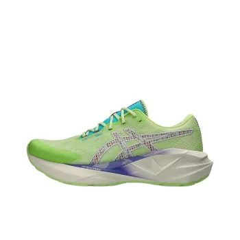 Asics NOVABLAST 5 Anti Slip Wear Resistant Low Top Casual Running Shoes Men's Green