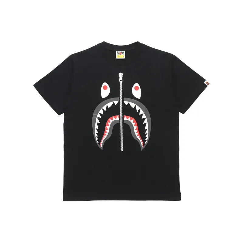 A BATHING APE Shark T shirt-0