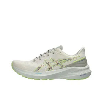 Asics GT 1000 13 Anti Slip Wear Resistant Low Top Running Shoes Men's Beige Green