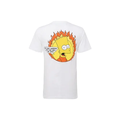 OFF WHITE Flamed Bart T Shirt
