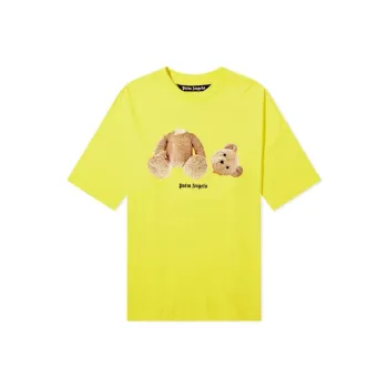 PALM ANGELS T-Shirts Men Yellow