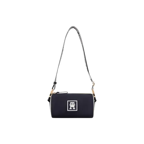 Tommy Hilfiger Polyester Crossbody Bag Medium Size Women's Navy Blue