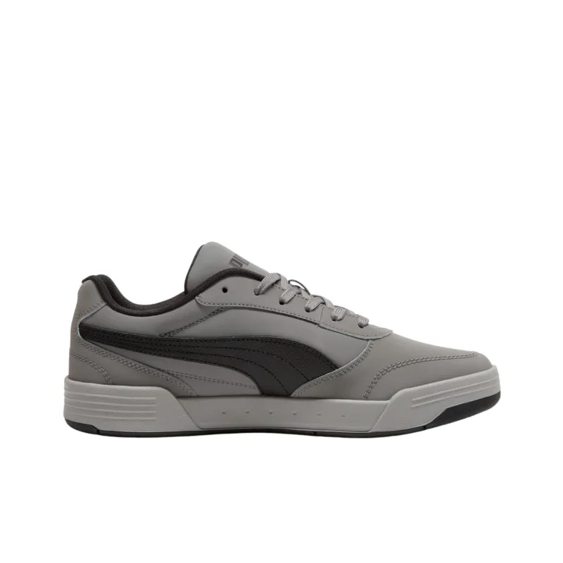 PUMA Anti Slip Wear Resistant Low Top Skateboard Shoes Unisex Gray Black-1