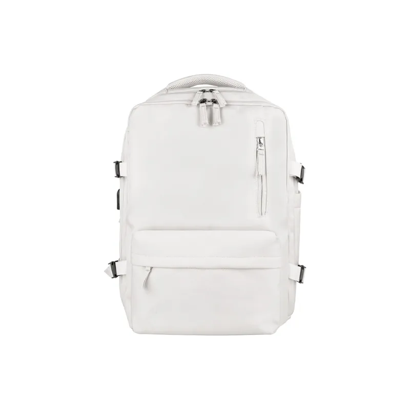 SUN EARTH &U Nylon Fabric Backpack Regular Unisex Multicolor-0