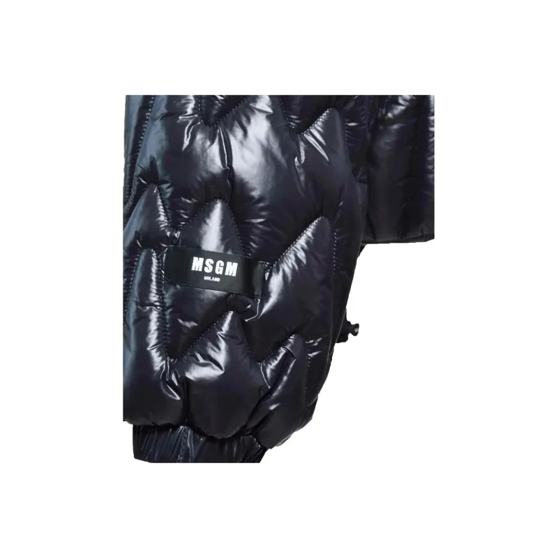 MSGM Quilted Zip Up Padded Jacket-2