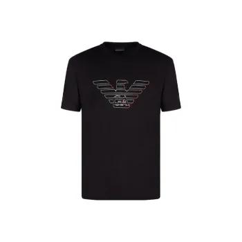 EMPORIO ARMANI T Shirts Men Black