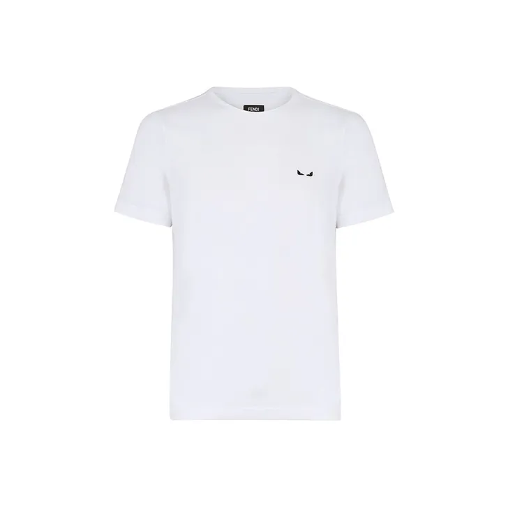 FENDI T Shirts Men White-0