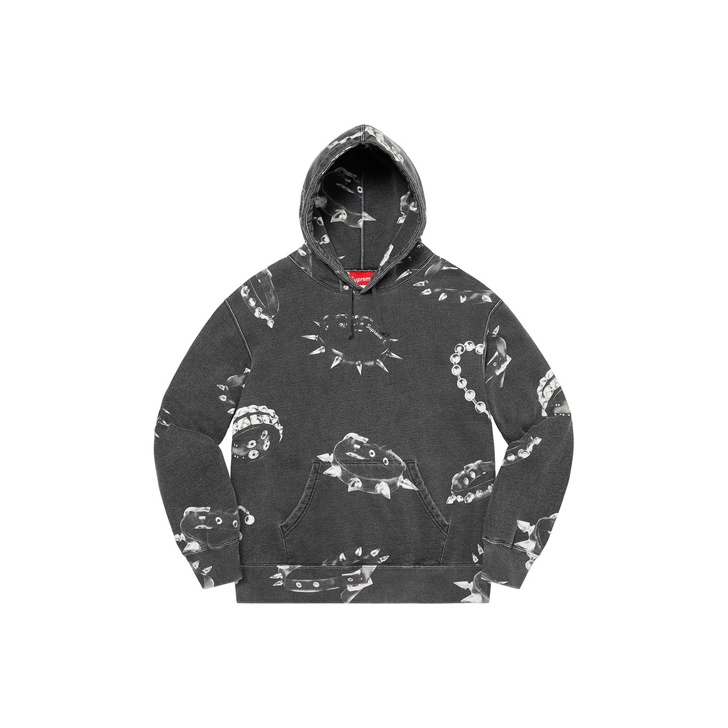 キムタク着用 SUPREME STUDDED COLLARS HOODED SWEATSHIRT Buy Supreme Studded Collars Hooded Sweatshirt 'Violet
