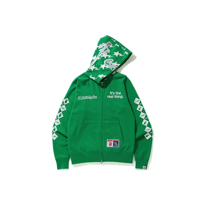 A BATHING APE X Coca Cola Full Zip Hoodie-2