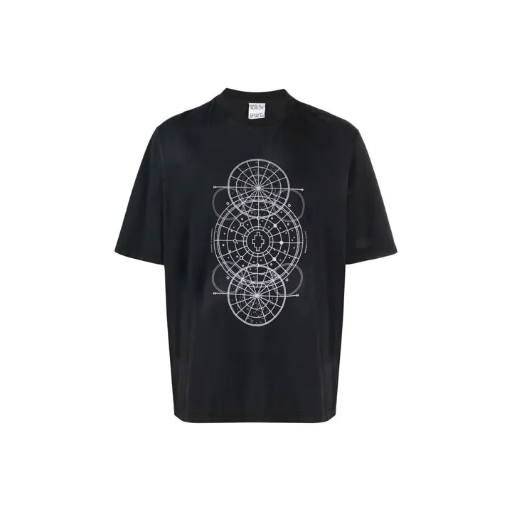 Marcelo Burlon Astral Printed Crewneck T-Shirt-0