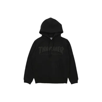 Thrasher Hooded Regular Sweatshirt Japan Version Unisex Black