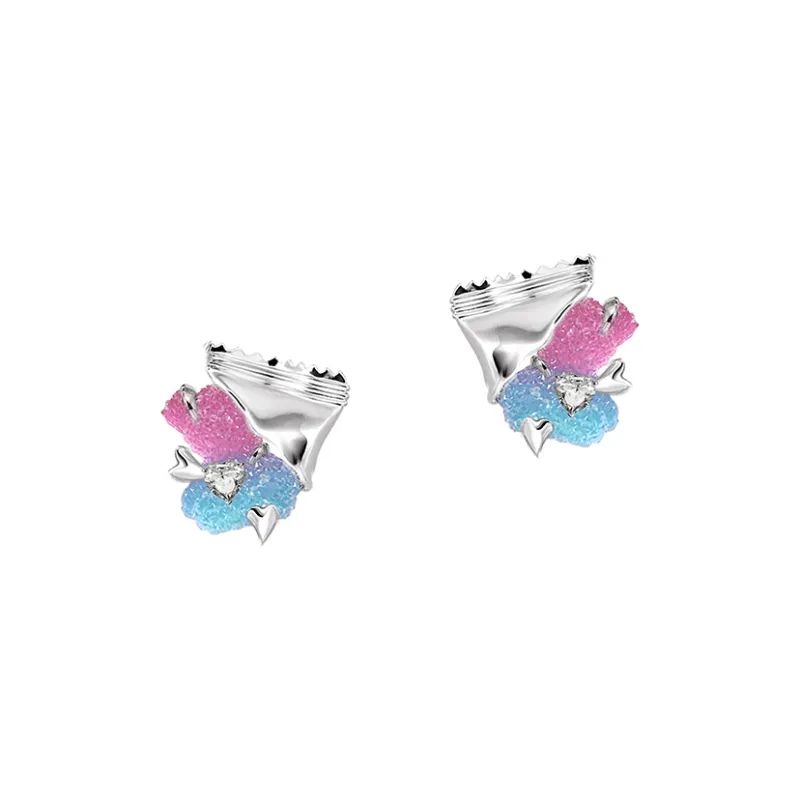 Masw Color Dopamine Stud Earrings Women's-3