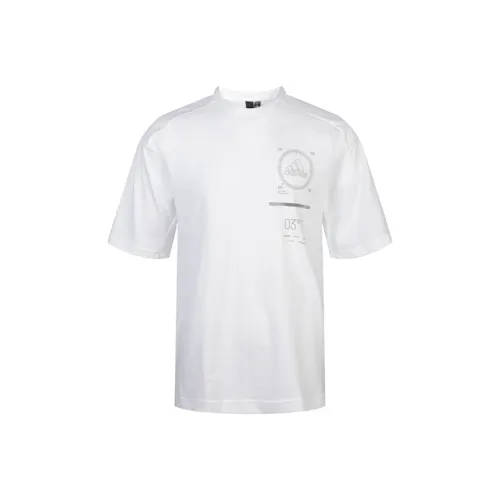 Adidas LES MILLS T Shirts Men White