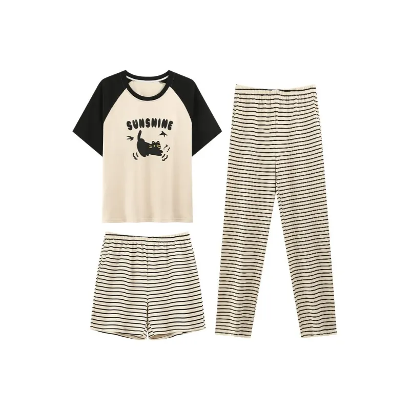 Ta Yan Pajama Set Women's Black-0
