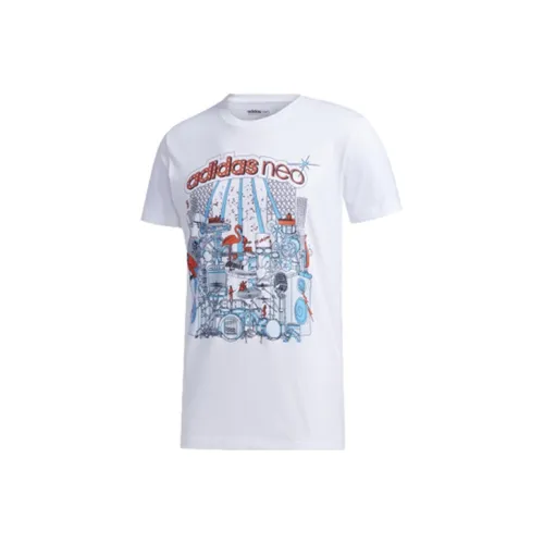 Adidas Neo T Shirts Men White