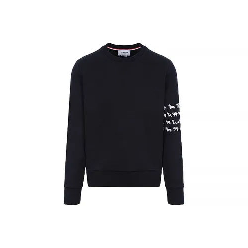THOM BROWNE Sweatshirts Men Marine Blue