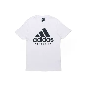 Adidas Set in Sleeve T Shirt Men's White
