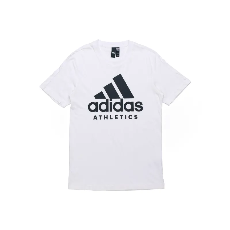 Adidas Set in Sleeve T Shirt Men's White-0
