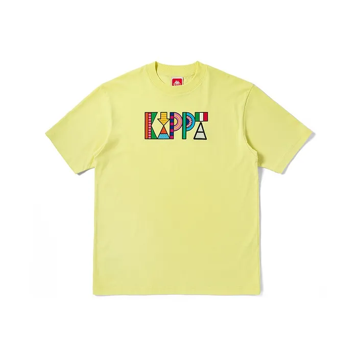 Kappa x Craig&Karl Crew Neck Fitted Straight Short-Sleeved T-Shirt Unisex-2