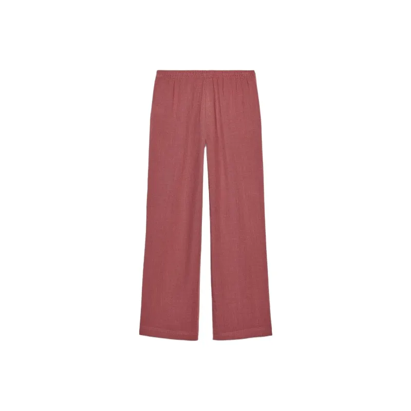 ZARA Casual Pants Women's Dark Pink-1