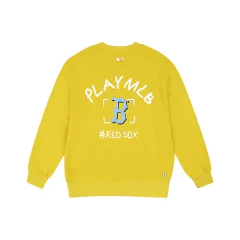 MLB Boston Red Sox Sweatshirt Unisex Yellow