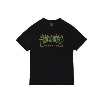 Thrasher T Shirt Japan Version Unisex Black