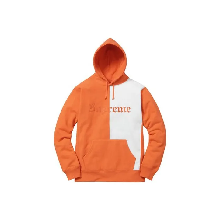 Supreme Split Old English Hooded Sweatshirt-5